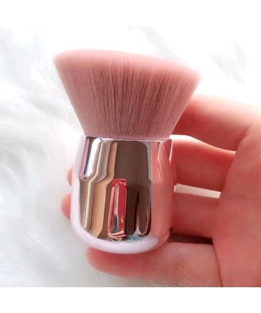 Makeup Powder Brushes Makeup Powder Brushes Foundation Set Face Professional Head Large Mineral Rose Gold 2PCS - Buy Online on GoSupps.com