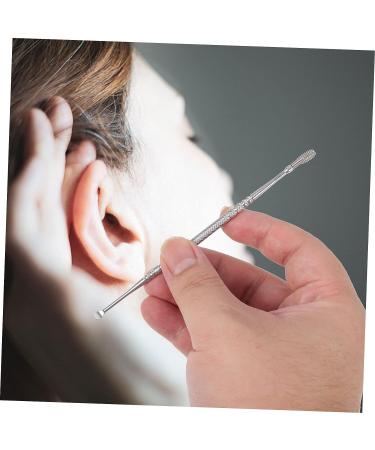 Spiral Ear Pick: Reusable Earwax Remover & Cleaner Tool - Portable and Convenient Spring Silver Design - Household Metal Ear Cleaning Tool - 13x0.5CM - Buy Online on GoSupps.com