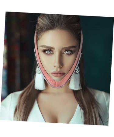 minkissy 1pc Thin Face Belt Anti Wrinkle v Chin Strap Tape Empty Tubes Bulk Face Lifting Anti Double Chin Strap Anti-double V Strap Woman Mercerized Cloth Shaping Belt 60X10.5X1cm Orange - Buy Online on GoSupps.com