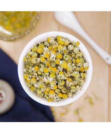 100% Chamomile 30g/1.05oz Fresh Non GMO Loose Leaf camomille feuilles fra ches et non g n tiquement modifi es - Buy Online on GoSupps.com