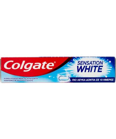 Colgate Sensation White Toothpaste for Whiter Teeth 75 ml - Buy Online on GoSupps.com