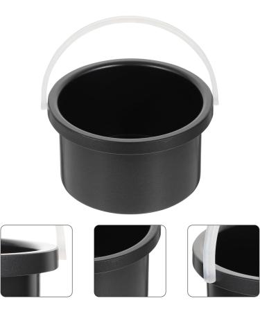 ABOOFAN Wool Cange Bling Wax Warmer Pot - Black Container & Metal Inner for Hair Removal Accessories - Buy Online on GoSupps.com