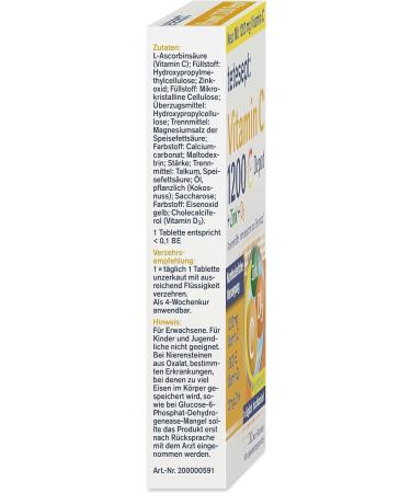 Teteseept Vitamin C 1200 + Zinc + D3 Immune Support Dietary Supplement | 5 x 30 Tablets for Cell Protection & Bone Health Buy Internationally - Buy Online on GoSupps.com