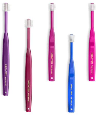 MEGA TEN Step 2 | 360 Toothbrush for Kids 2-4 Years | No Toothpaste Needed | Travel Case Included | International Shipping - Buy Online on GoSupps.com