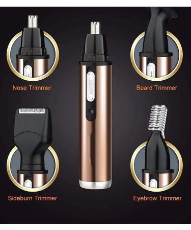 Buy Professional Ear and Nose Hair Trimmer | Waterproof Facial Hair Clipper for Men & Women | Easy to Use & Clean - Buy Online on GoSupps.com