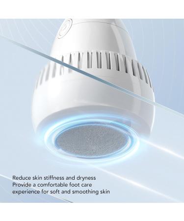 Electric Foot Grinder Rechargeable Callus Remover with 2 Speeds 2 Grinding Heads Lithium Battery for Soft Smooth Skin - Buy Online on GoSupps.com