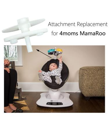 Replacement Parts for 4moms mamaRoo 1026 - Mobile Attachment Connector Toy Bar Conversion & Spacer in White - Buy Online on GoSupps.com