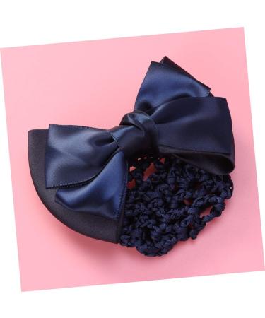 Angoily Tocados Para El Hair Prong Hair Piece for Women Bow Headdress Office Hair Accessory To Weave Hair Accessories Purse Seine Flower Head Work Net Bag - Buy Online on GoSupps.com