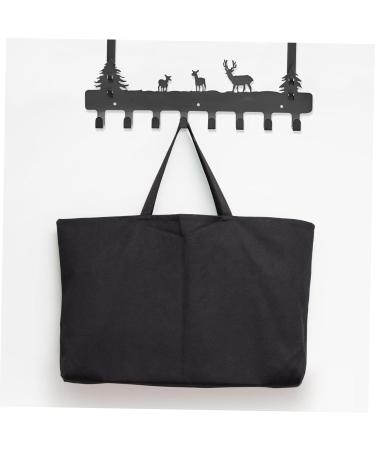 LABRIMP Towel Hooks Nail Door Hook Hat Hooks Household Hat Hook Door Coat and Hat Hook Wall Hanging Cartoon 45X36.5X3CM Black - Buy Online on GoSupps.com