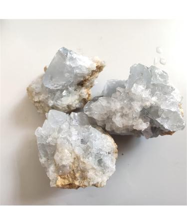 Natural Crystal Rough 100g Real Natural Celestite Geode Quartz Cluster Diffuser Oils Crystal Specimen Cluster Specimen for Decoration (Color : 90-100g Size : 2-3cm) 2-3cm 90-100g - Buy Online on GoSupps.com