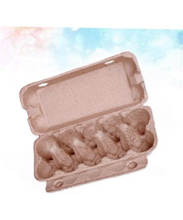 Generic Food Containers 10pcs Egg Cartons Folding Egg Tray Food Serving Tray Egg Holder Egg Rack Carrying Case Bulk As Shown 10pcs - Buy Online on GoSupps.com