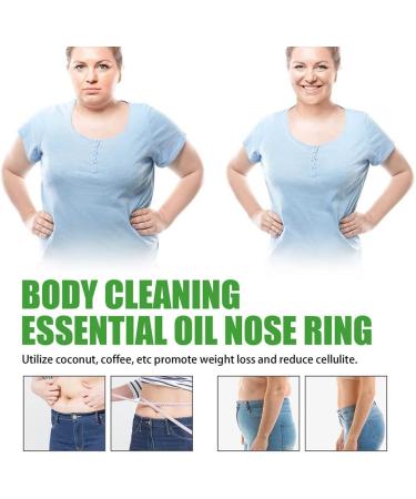 Dubus Lymphstar 2023 Body Detox & Fat Burning Essential Oil Nose Ring - Liver Cleansing Strengthen Female Health - 2 Pieces - Buy Online on GoSupps.com