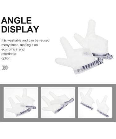 Stop Thumb Sucking Finger Gloves for Babies | Infant Thumb Protector - Mesh Fabric No Scratch 20x7.5cm - Buy Online on GoSupps.com