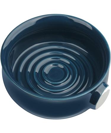 Awydky Ceramic Shaving Bowl - Dark Blue & Wide Mouth Design | Perfect for Men s Cream Shaving International Shipping Available - Buy Online on GoSupps.com