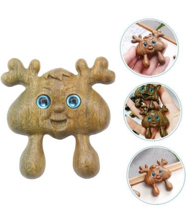 Coheali Green Sandalwood Nose Scratch Snail Eye Acupuncture Massager - Mini Meridian Device for Optimal Eye Relief - Buy Online on GoSupps.com