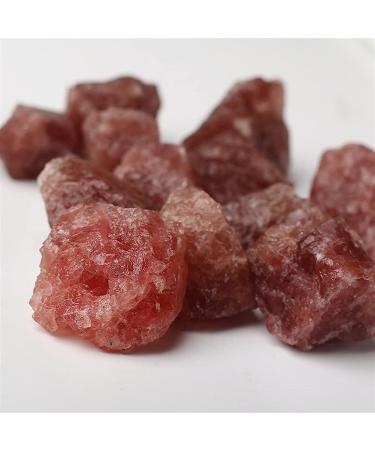 for Raw Strawberry QuartzRough Crystal Stone Specimen for Home Decor Raw Stones and Minerals (Size : 100g) - Buy Online on GoSupps.com