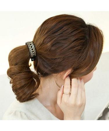 Women s Big Hair Clip - Stylish Banana Scrunchie Gripper & Clamp Hair Accessories for Girls - Black - Buy Online on GoSupps.com