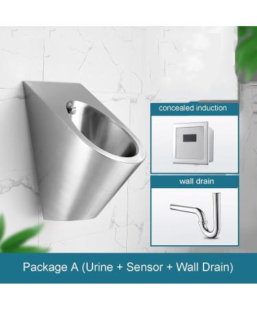 Inodoro moderno para ba o de Acero inoxidable 304 con sensores integrados inodoros con drenaje montados en la pared con tuber as de drenaje para mejoras en el hogar hoteles clubes ba os Package A - Buy Online on GoSupps.com