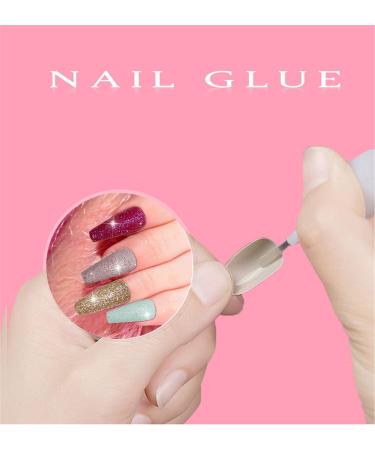 5 Pieces Nail Glue Quick Nail Tip Glue Extra-Strong Nail Glue False Nail Adhesive Quick Dry Super Strong Nail Tip for Artificial Acrylic Nails Tips Professional Quality Salon Use 5PCS Nail Glue - Buy Online on GoSupps.com