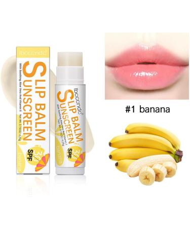 ibcccndc Sunscreen Lip Balm Sunscreen Lipstick SPF 30 Lip Balm Moisturizing Hydrating Moisturizing Lips Sun Protection (A) - Buy Online on GoSupps.com