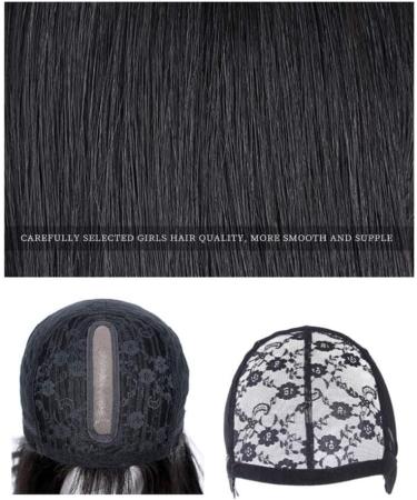 KXW Brown Bob Wig with Ponytail - Real Hair Wig for Women | Short Light Brown 12-Inch Wig for Cosplay Parties & Daily Wear - Buy Online on GoSupps.com