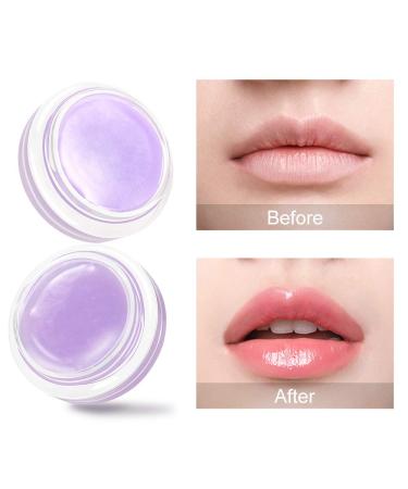 Buy Lavender Lip Sleeping Mask & Scrubs Overnight Moisturizer for Dry Cracked Lips | Effective Lip Care Treatment - Buy Online on GoSupps.com