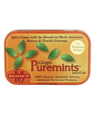 Meltzer's Puremints Ginger - 1.76 oz