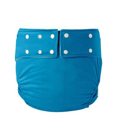 Adult Cloth Diapers Adult Diaper Reusable Leak-Free Against Incontinence Lake Blue 72-92 cm Lake Blue 72-92 Cm