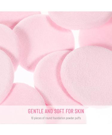 Beaupretty 10pcs Powder Applicator Makeup Puff Pad - Premium Blending Sponges for Flawless Foundation Application | International Shipping Available - Buy Online on GoSupps.com