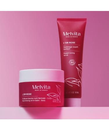 Melvita Firming Balm roze roze firming body treatment in slimming 99 natural certified organic no silhouette in vermindert cellulite jar 170 ml - Buy Online on GoSupps.com