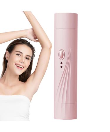 Rasoir Pour Femmes - Double T te Sans Fil tanche Pour pilation Bikini | Soins Personnels Visage et Zone Bikini Peau Sensible Usage Quotidien Rose
