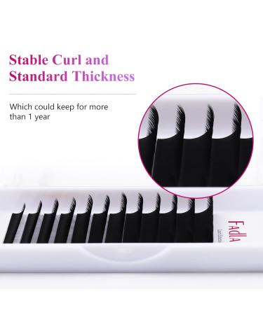 Premium 1:1 Classic Eyelash Extensions - 0.20mm D Curl Mix 11-19mm | Professional Natural Lashes for Stunning Look - Buy Online on GoSupps.com