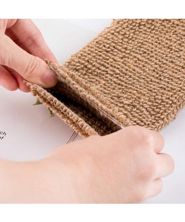 Milists Jute Fiber Bath Hand Shoes & Soap Bag 2 Piece Set for Foaming & Drying Soap | Natural Shower Gloves - Buy Online on GoSupps.com