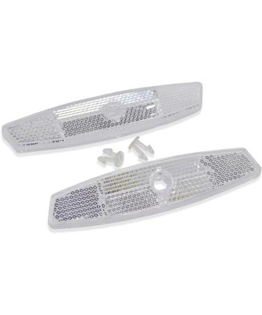 Labewin Bike Wheel Reflectors - 2pcs White Yellow Spoke Lights for MTB Road Cycling - Buy Online on GoSupps.com