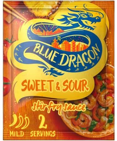 Cooking Sauce Bundle Containing Blue Dragon Stir-Fry Sauce Chow Mein Sweet & Sour Sweet Chilli & Garlic 120g each (3 Pack) - Buy Online on GoSupps.com