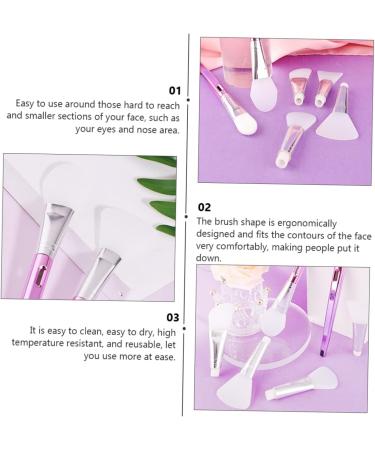 Beaupretty 2 Sets Mask Brush Set Makeup Applicator Sleeping Applicator Make up for Facial Applicator Brush Sleeping Mask Brush Diy Tools Mask Tool Soft Fur Silica Gel Makeup Brush - Buy Online on GoSupps.com