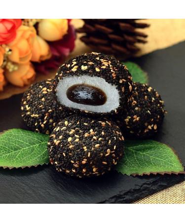 Glutinous rice cake dry black sesame mochi rice dumpling mixed taste pastry snacks healthy&nutritious snacks instant breakfast cakes and sweets mixed snacks Chinese food (4 Flavor Mix 500g) 4 Flavor Mix 500g - Buy Online on GoSupps.com