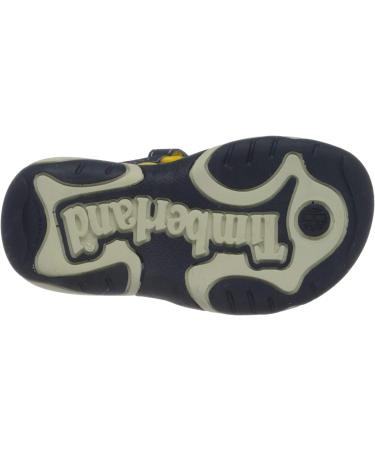 Timberland Unisex Kid's Adventure Seeker 2 Strap Open Toe Sandals - Navy/Yellow - Size 6 UK - Buy Online on GoSupps.com