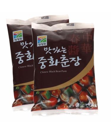 Chong Jung Won Chinese Black Bean Paste, 8.82 Ounce (2 Pcs) 8.82 Ounce (Pack of 1)