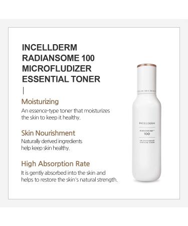 Gadi Place Radiansome 100 Microfluidizer Essential Toner 100ml - Hydrating & Moisturizing Korean Skin Care | K-Beauty - Buy Online on GoSupps.com