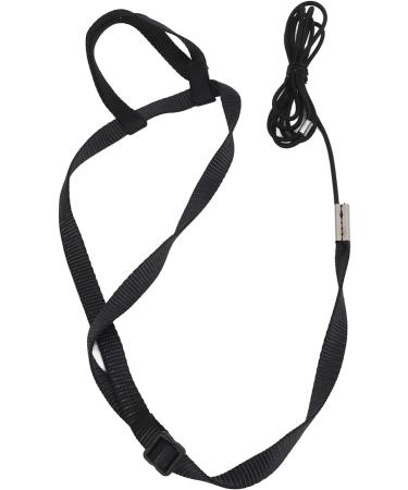 Buy Psopp Bird Dishes & Leash for Parrots | Adjustable PAPPAGES-FREILLEINE for Grayka Cadu Black L - International Shipping - Buy Online on GoSupps.com