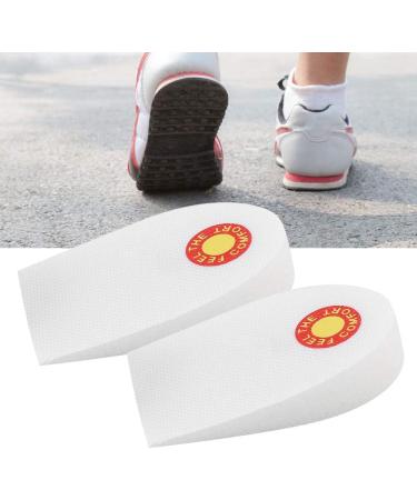 Height Increase Insoles - 2 Pairs 2.5cm Taller Elevation Cushions for Men & Women | Comfortable Shoe Lift Inserts - Buy Online on GoSupps.com