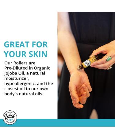 Wild Essentials Autumn Dance Essential Oil Roll On 10ml - Pure & Organic for Warmth Comfort & Airway Support | All-Natural Moisturizer - Buy Online on GoSupps.com