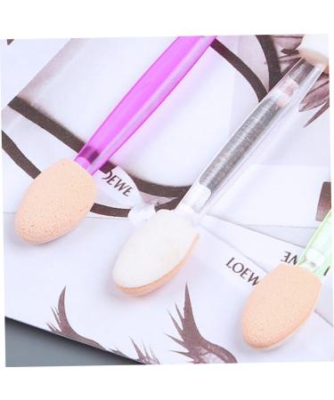 PLAFOPE 30pcs Eyeshadow Brush Oval Applicator Makeup Tools Makeup Eyeshadow White - Buy Online on GoSupps.com