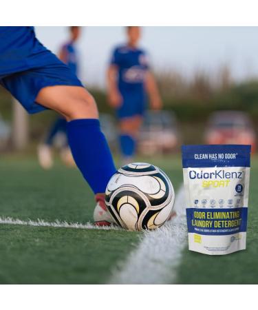 Non-Toxic Sports Detergent Powder - Odor Remover & Stain Removal for Laundry | Safe & Gentle on Skin & Clothes - Buy Online on GoSupps.com