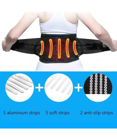 Dorbi Back Support Belt XXL - Removable Lumbar Pad for Pain Relief in Herniated Disc Scoliosis & Sciatica for Men & Women - Buy Online on GoSupps.com