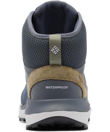 Columbia Men's Trailstorm Mid Waterproof Hiking Shoe 10 - Graphite/Creek - Buy Online on GoSupps.com