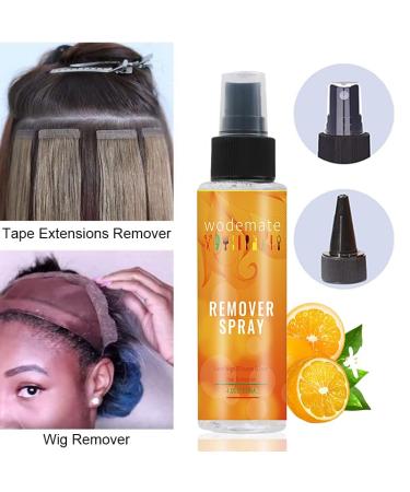 Lace Wig Glue Remover Spray | Adhesive Tape Remover for Tape in Hair Extensions | Fast Acting Solvent for Hair Replacement | Lace Front Wig | Hairpieces | Toupee | Hair Systems Bonding(118ML) - Buy Online on GoSupps.com