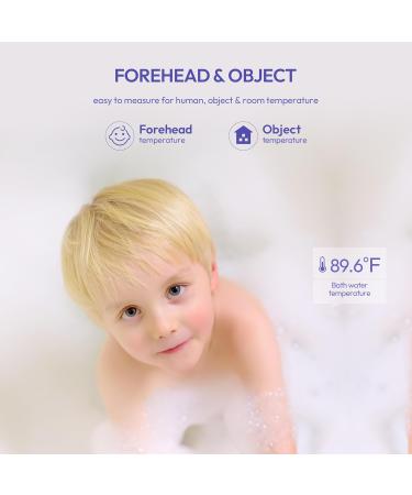Buy No-Touch Forehead Thermometer for Adults Kids & Babies - Instant Reading Fever Alarm LCD Display - Fast International Shipping - Buy Online on GoSupps.com