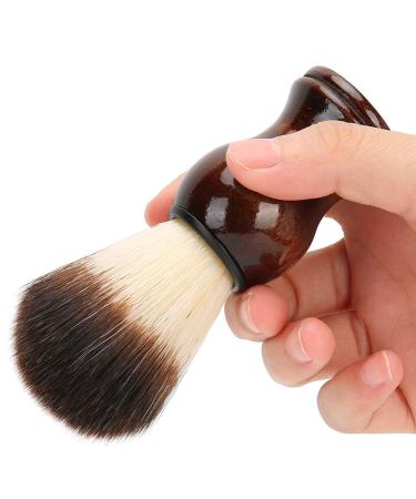 Handmade shaving brush for men professional shaving brushes with wooden handle synthetic soft wet shaving tool for hairdresser hairdressing salon tools gifts at home travel